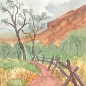 Art Print: Red Rocks Trading Post Trail